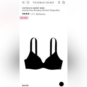 Victoria’s Secret infinity flex wireless perfect shape bras
